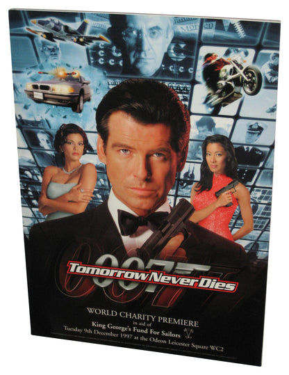 007 Tomorrow Never Dies James Bond Movie (1997) Paperback Book - (World Charity Premiere Fund For Sailors)