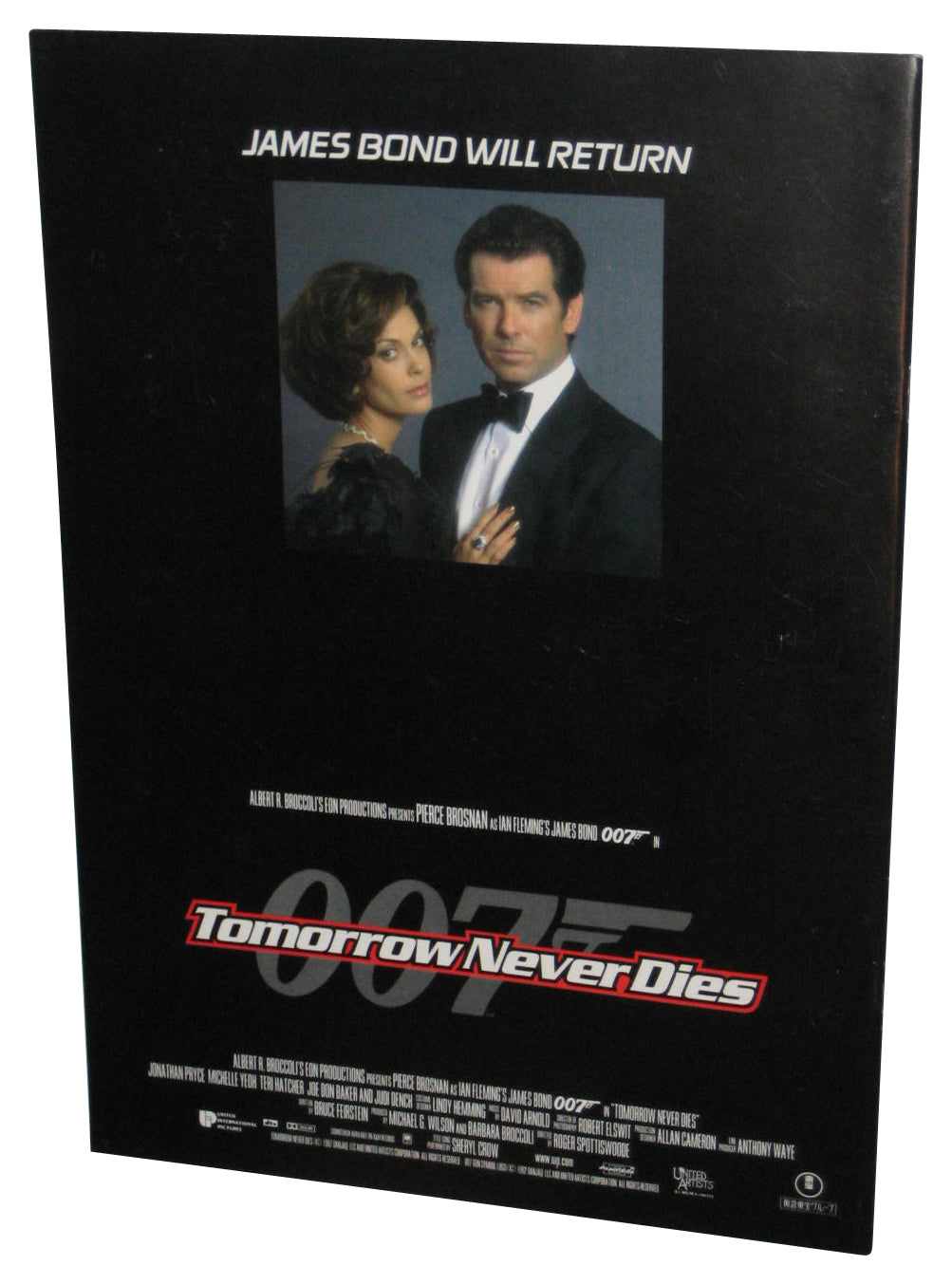 007 Tomorrow Never Dies James Bond Movie (1997) Japanese Paperback Book