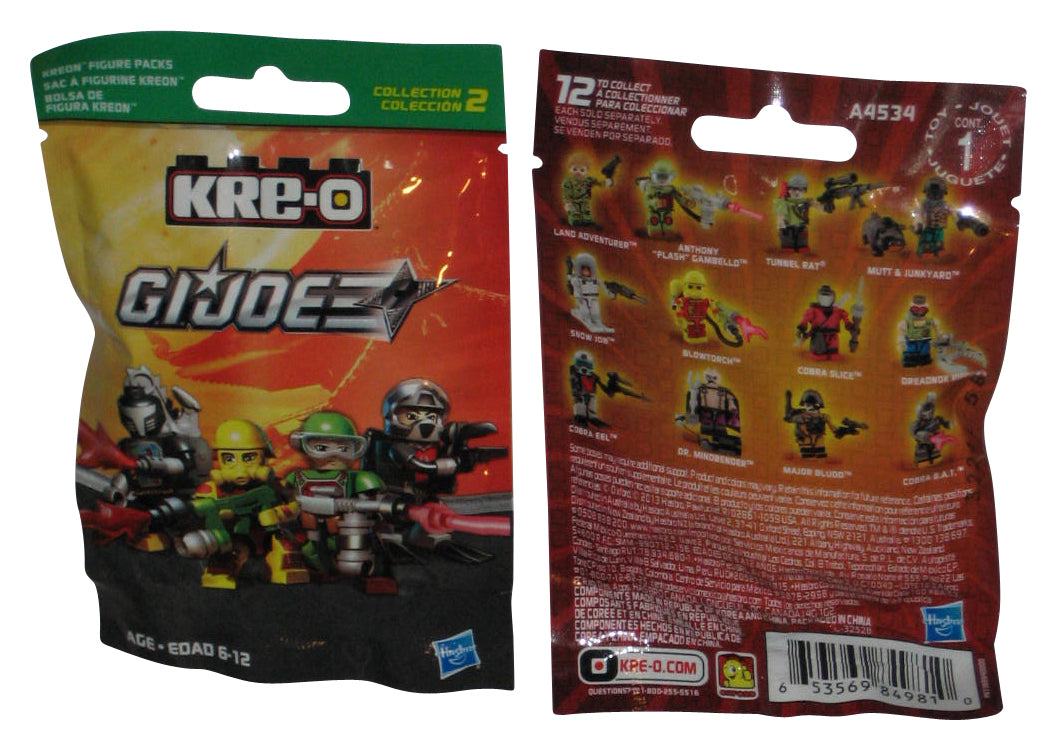 GI Joe Kre-O Collection Series 2 Mystery Random Toy Figure Pack