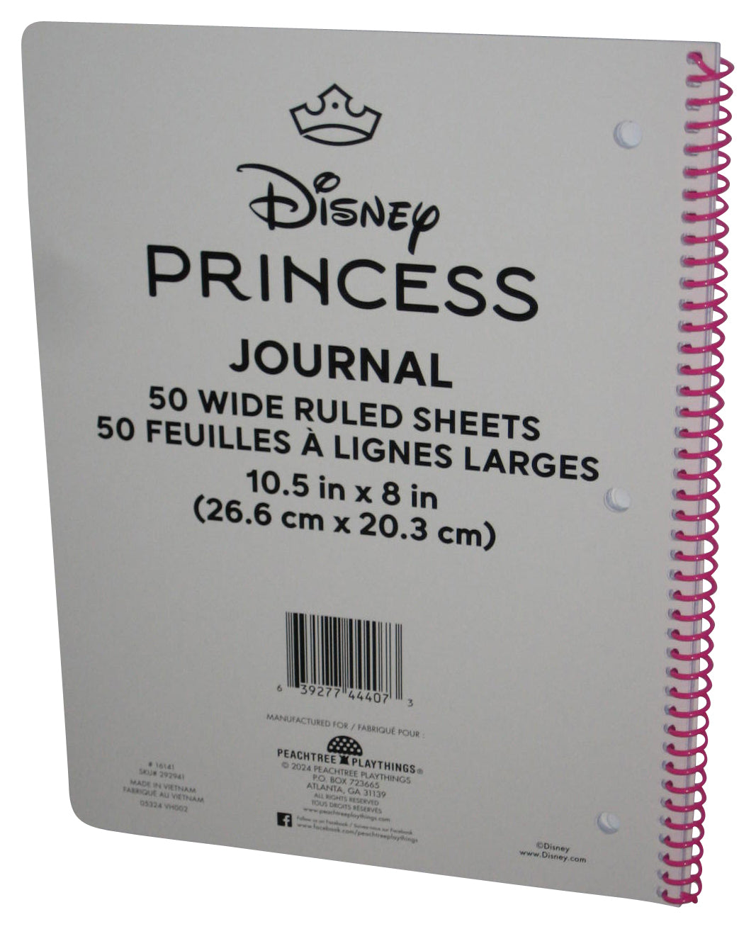 Disney Princess Kindness Is Everything Wide Rulled Spiral Notebook