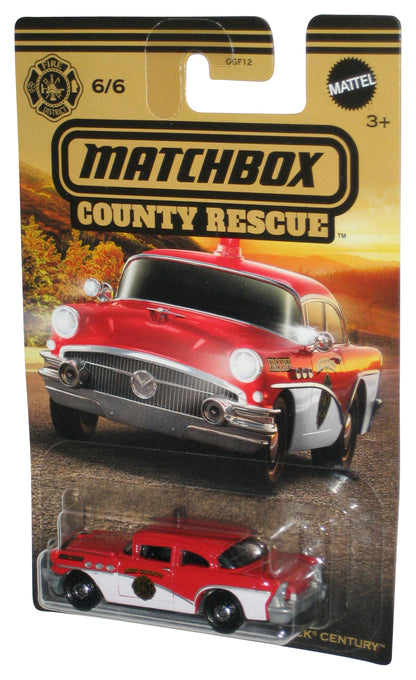 Matchbox County Rescue (2023) Red 1956 Buick Century Toy Car 6/6