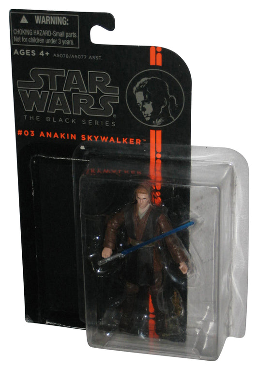 Star Wars The Black Series (2013) Hasbro Anakin Skywalker Figure #03 - (Plastic Loose From Card)