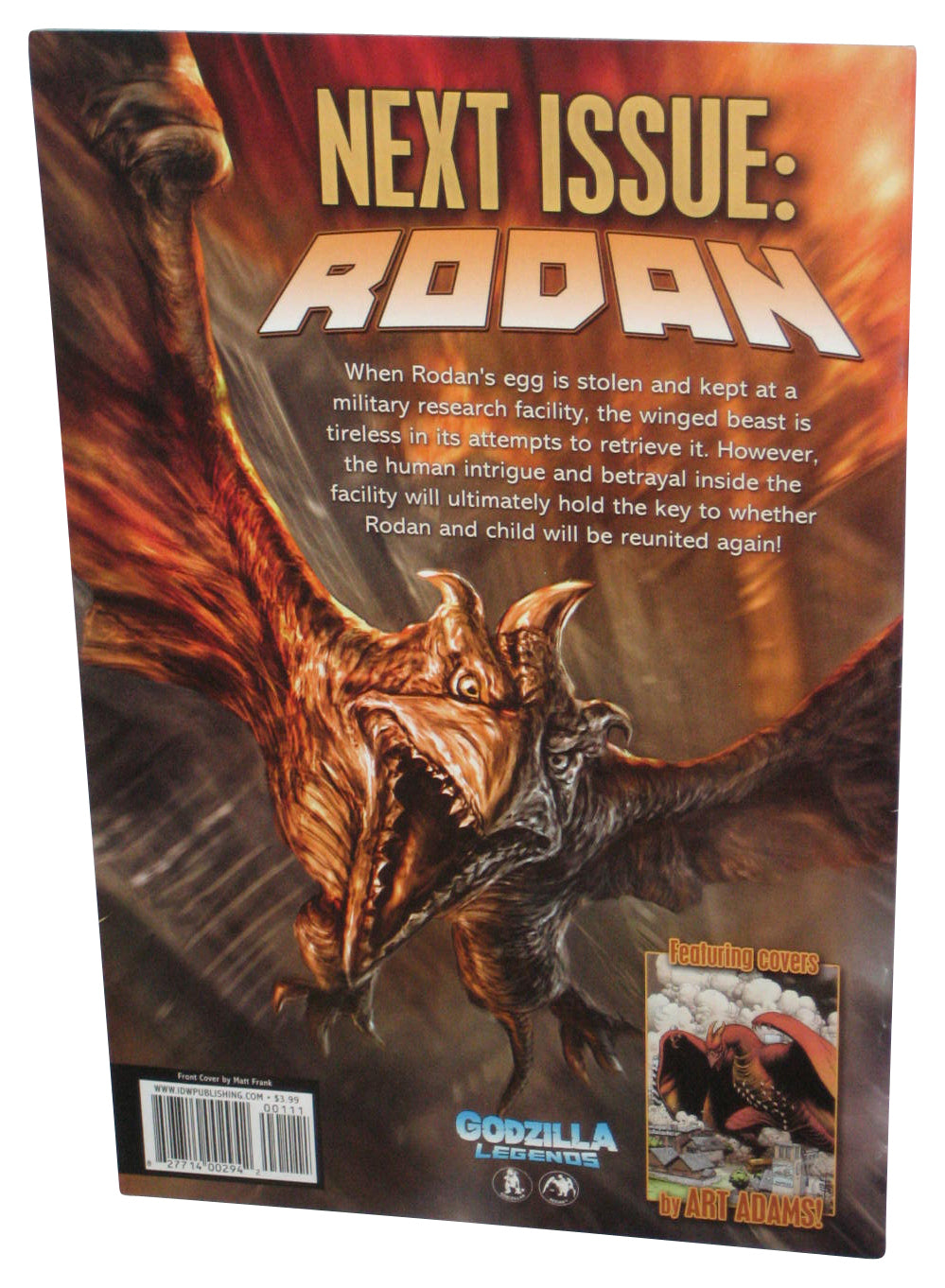 Godzilla Legends (2023) IDW Matt Frank Cover Comic Book Issue #1