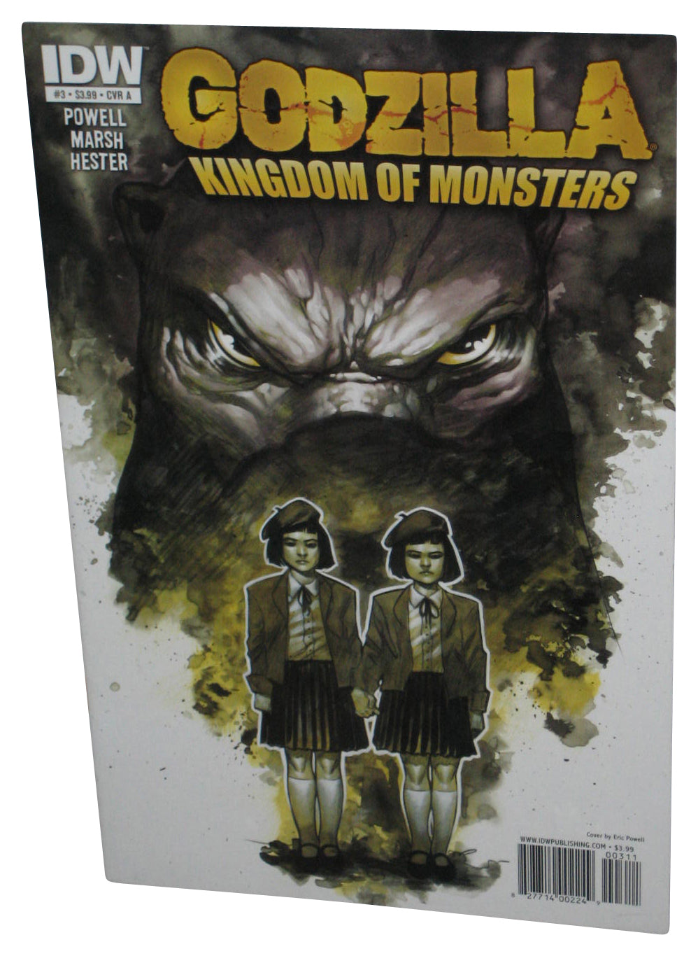 Godzilla Kingdom of Monsters (2011) IDW Cover A Comic Book Issue #3