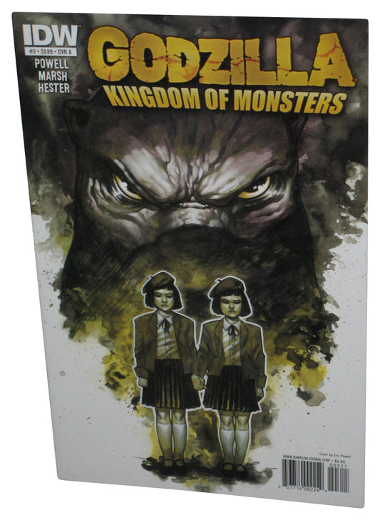 Godzilla Kingdom of Monsters (2011) IDW Cover A Comic Book Issue #3