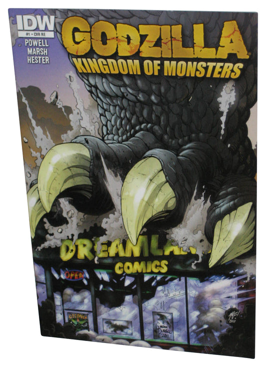 Godzilla Kingdom of Monsters IDW Cover RE Comic Book Issue #1