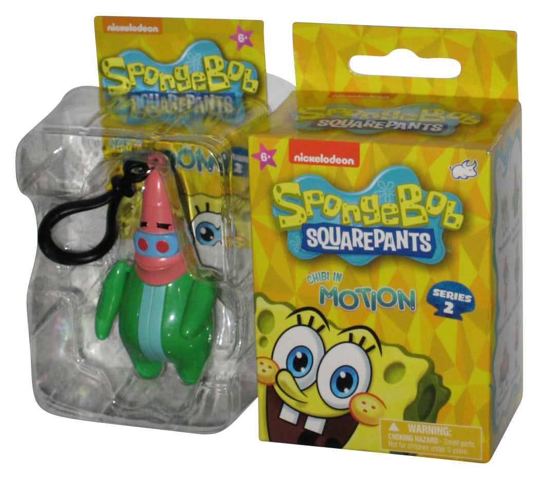 Spongebob Squarepants Chibi In Motion (2023) Patrick Elastic Waistband Figure Keychain