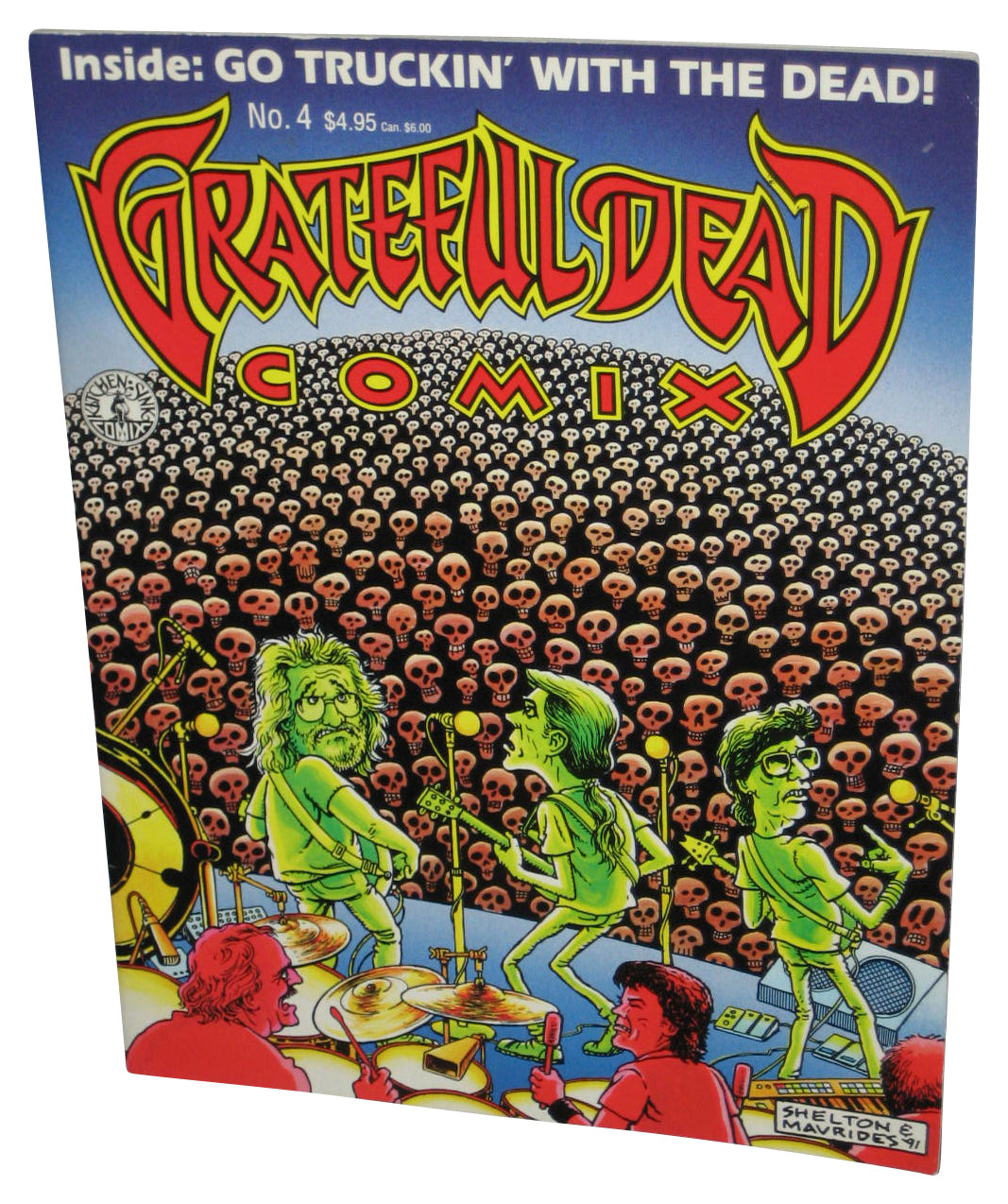 Grateful Dead Comix (1992) Paperback Comic Book No. 4