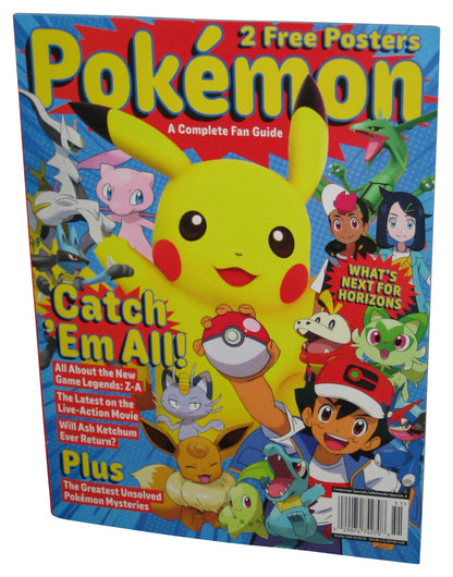 Pokemon A Complete Fan Guide (2024) Paperback Book w/ 2 Posters