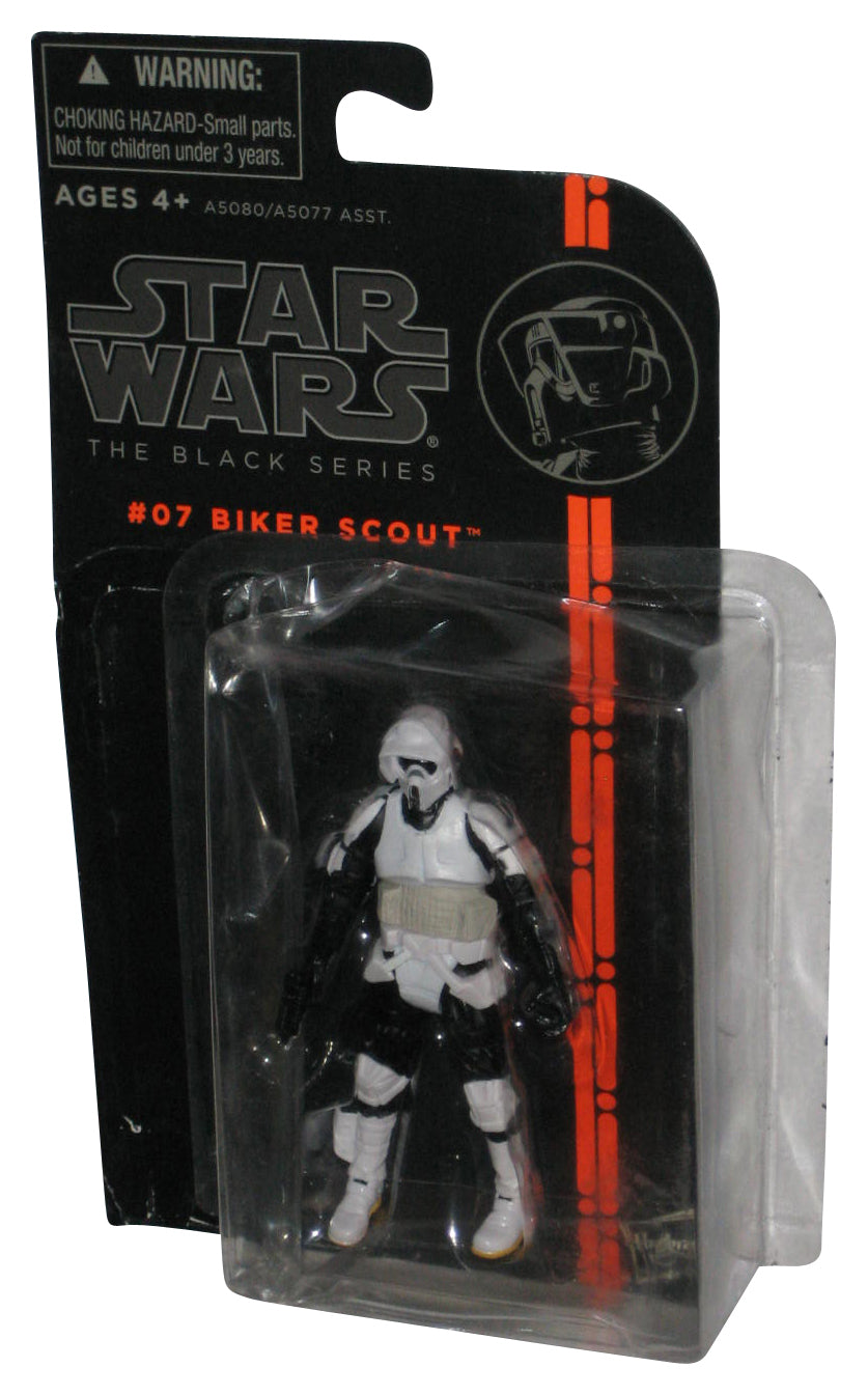 Star Wars The Black Series (2013) Biker Scout 3.75 Inch Figure #07 - (Plastic Loose From Card)