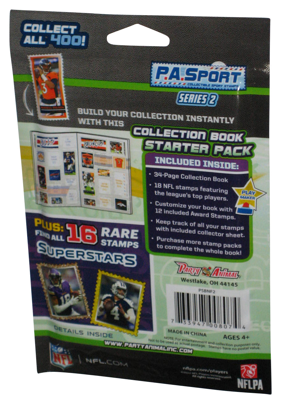 NFL P.A. Sport Stamps Series 2 Collection Book Starter Pack