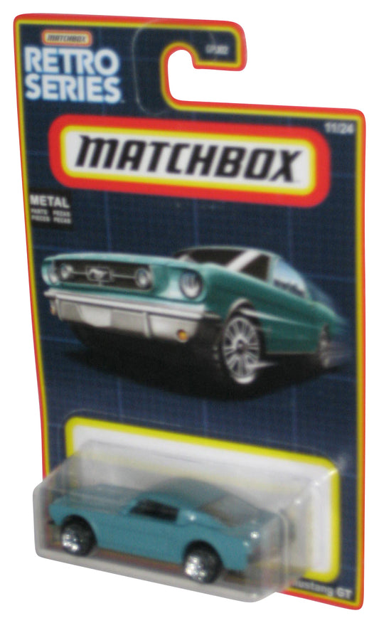Matchbox Retro Series (2021) Blue 1965 Ford Mustang GT Toy Car 11/24