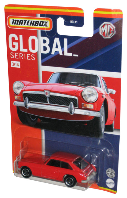 Matchbox Global Series (2020) Red 1971 MGB GT Coupe Toy Car 3/14