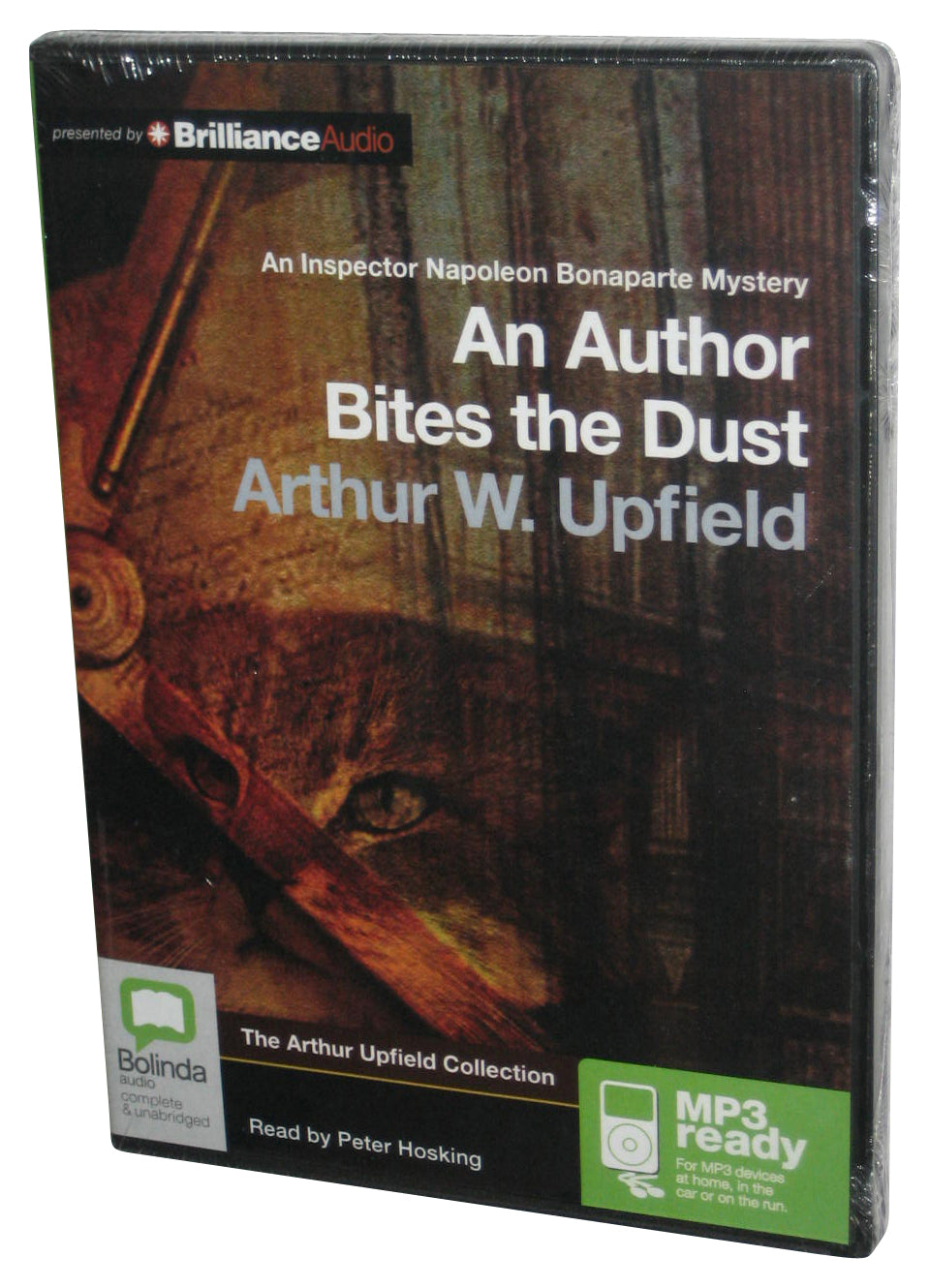 An Author Bites The Dust (2012) MP3 Audio CD - (Peter Hosking / Detective Inspector Napoleon Bonaparte)
