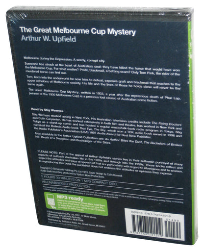 The Great Melbourne Cup Mystery (2012) MP3 Audio CD - (Peter Hosking / Detective Inspector Napoleon Bonaparte)