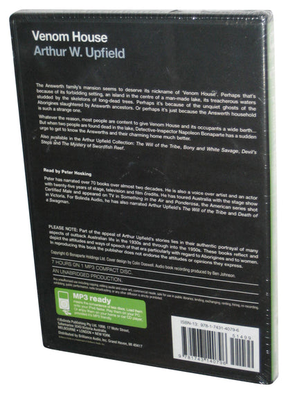 Venom House (2012) MP3 Audio CD - (Peter Hosking / Detective Inspector Napoleon Bonaparte)