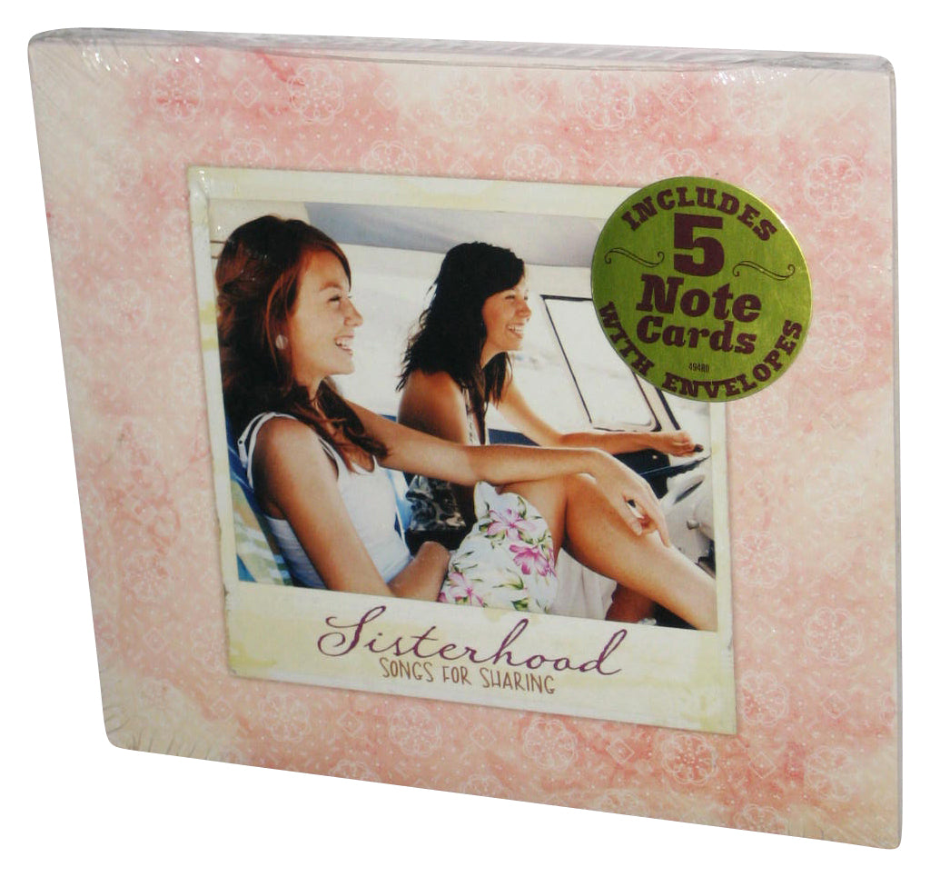 Sisterhood Songs For Sharing (2009) Audio Music CD w/ 5 Note Cards & Envelopes