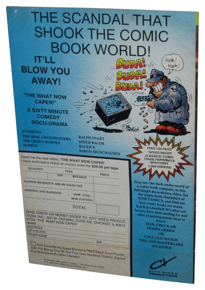 Now What Vol. 1 No. 3 Halloween Third Issue Special (1988) Magazine Book