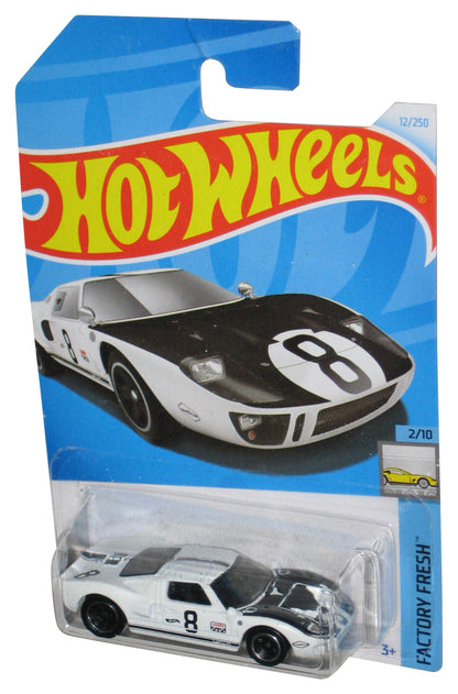 Hot Wheels Factory Fresh 2/10 (2021) White Ford GT40 Toy Car 12/250
