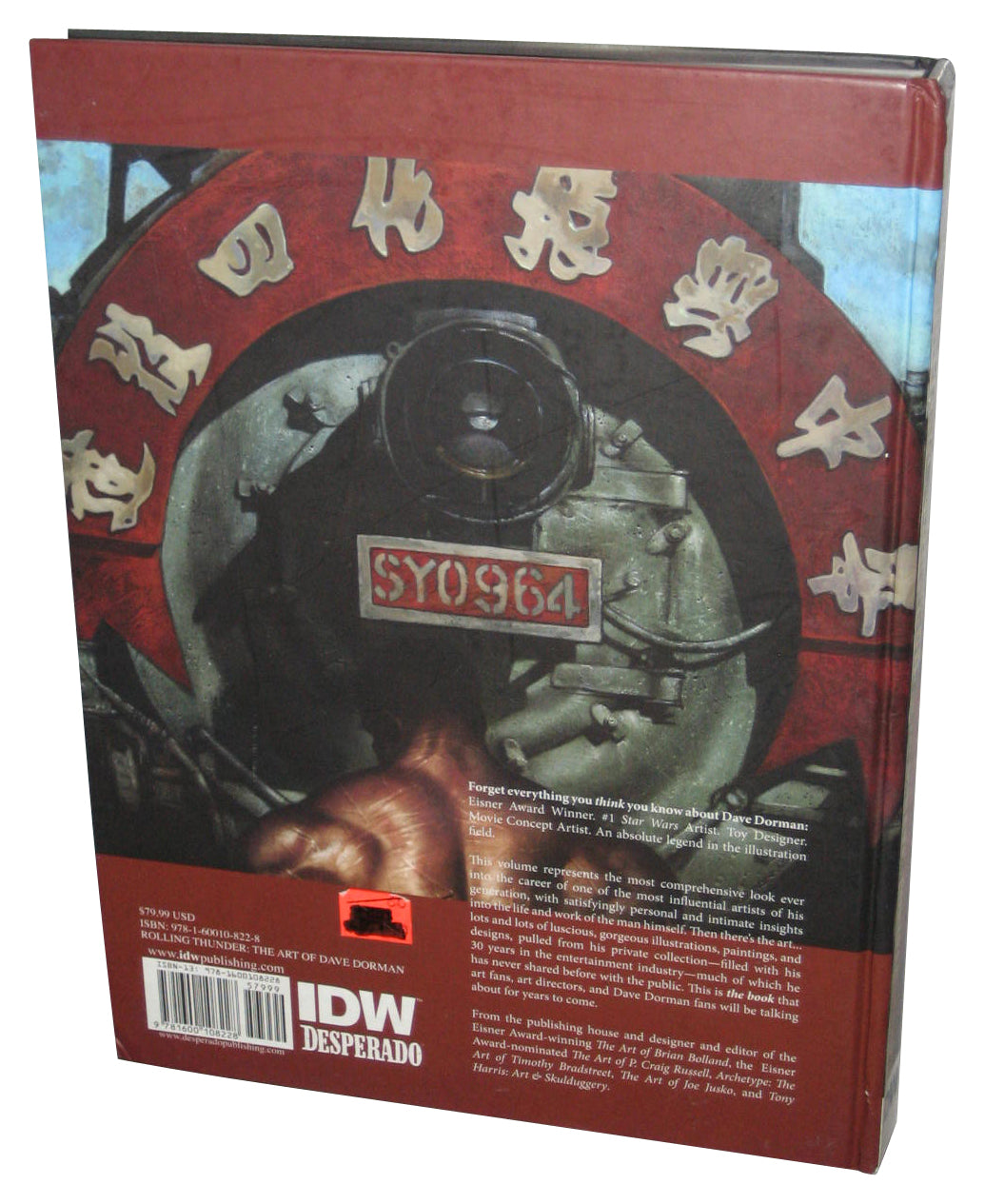 Rolling Thunder The Art of Dave Dorman Signed 160 of 300 Hardcover Book