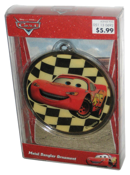 Disney Pixar Cars Movie Lightning McQueen Metal Dangler Ornament