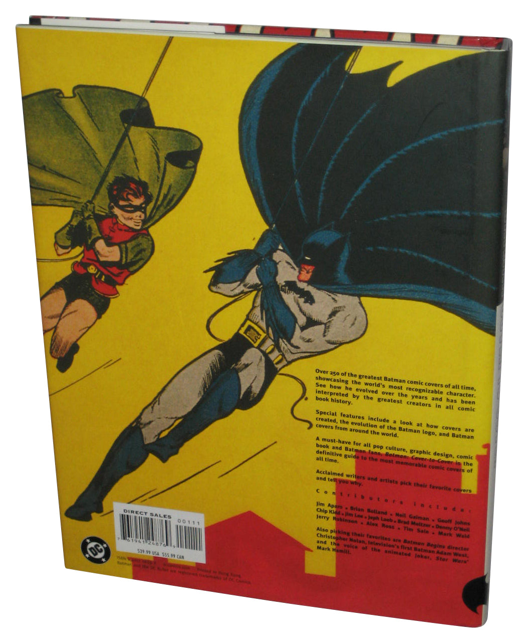 DC Comics Batman Cover to Cover of The Dark Knight (2005) Hardcover Book