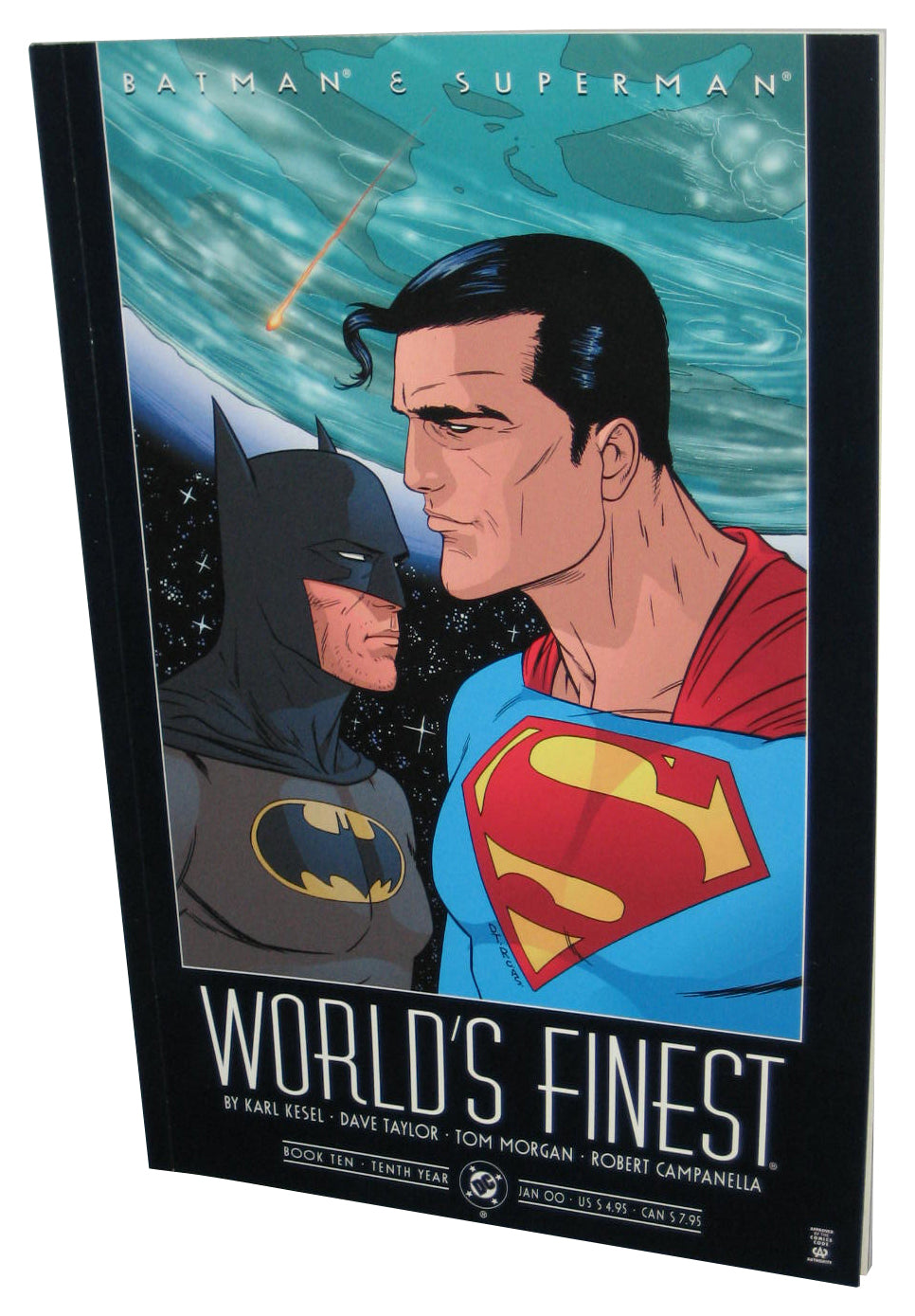 DC Comics Batman & Superman World's Finest Vol. 10 (2000) Paperback Book