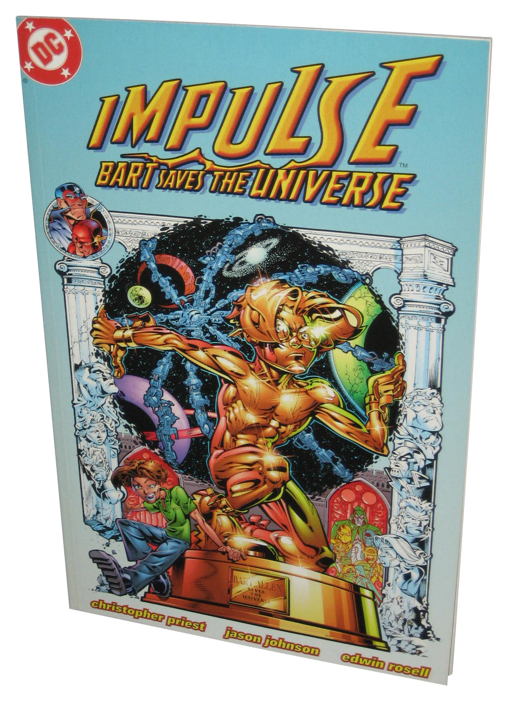 DC Comics Impulse Bart Saves The Universe (1999) Paperback Book Vol. 1