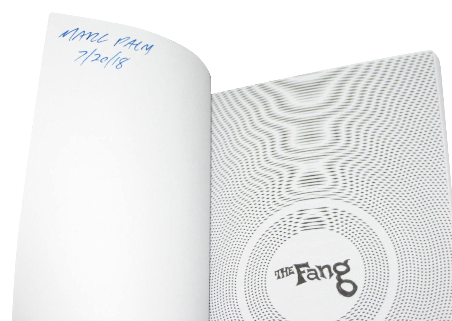 The Fang Vol. Moon Light Snack Paperback Book - (Signed by Marc Palm)