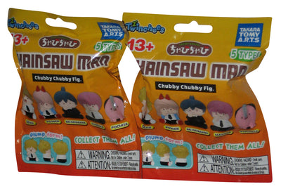 Chainsaw Man Chubby Chubby Figure 2-Inch Twinchees Mini Figure Blind Pack - (Lot of 2)