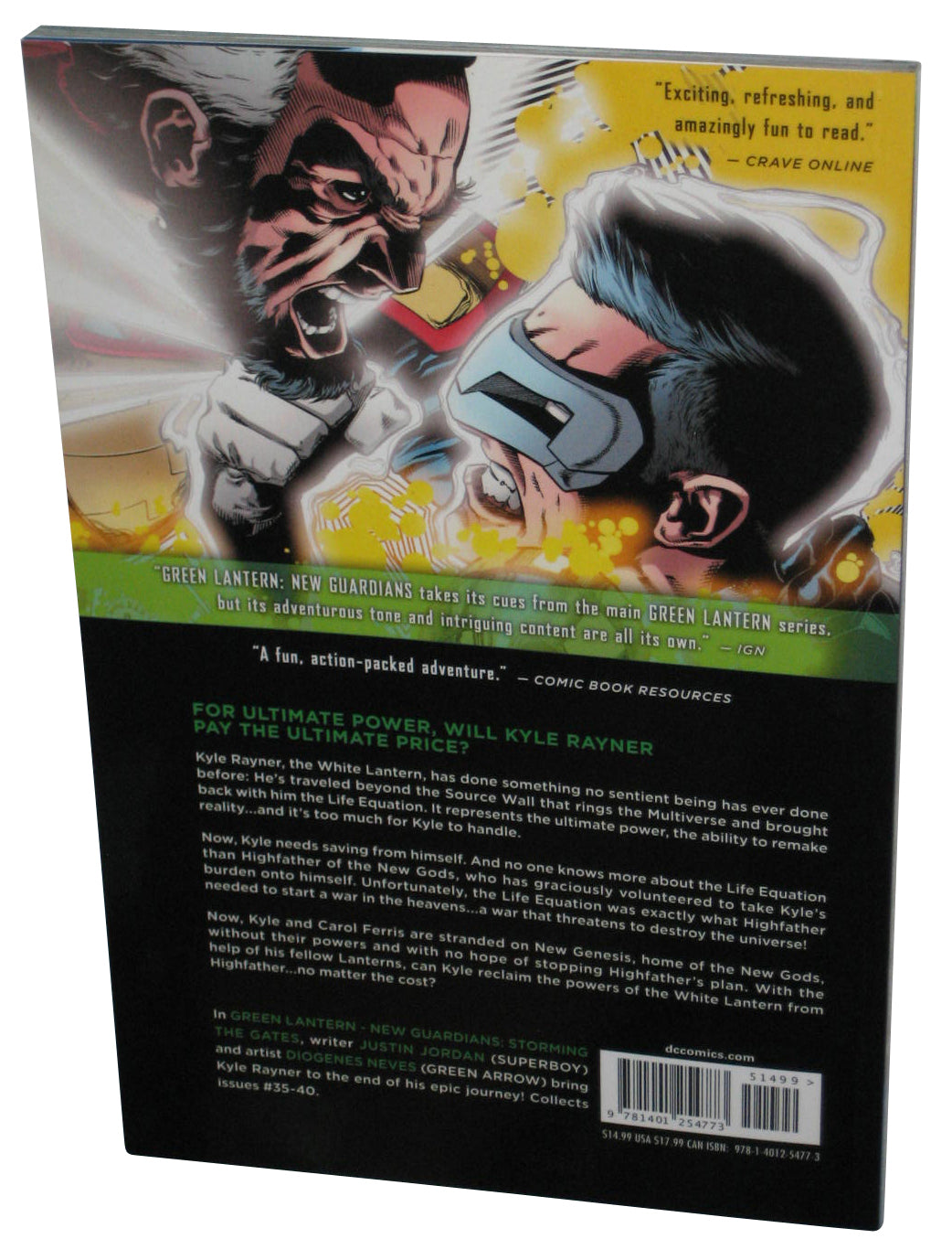 DC Comics Green Lantern New Guardians Vol. 6 Storming The Gates (2015) Paperback Book