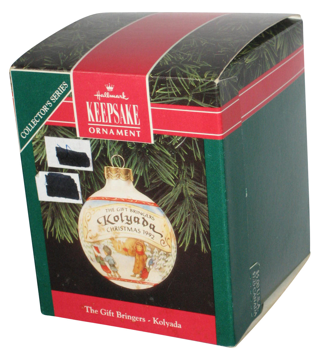 The Gift Bringers Kolyada (1992) Hallmark Christmas Keepsake Ball Ornament