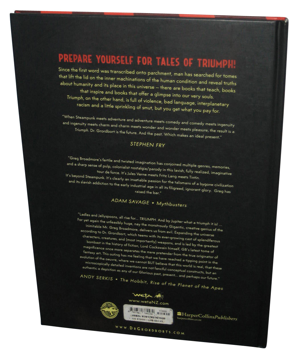Dr. Grordbort Presents Triumph (2014) Hardcover Book