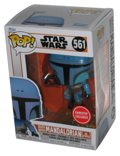 Star Wars Death Watch Mandalorian No Stripes Funko POP! Vinyl Figure 561 - (Gamestop Exclusive)