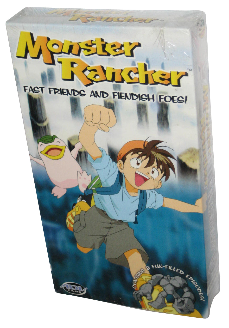 Monster Rancher Fast Friends & Fiendish Foes (2000) Adv Films Anime VHS Tape
