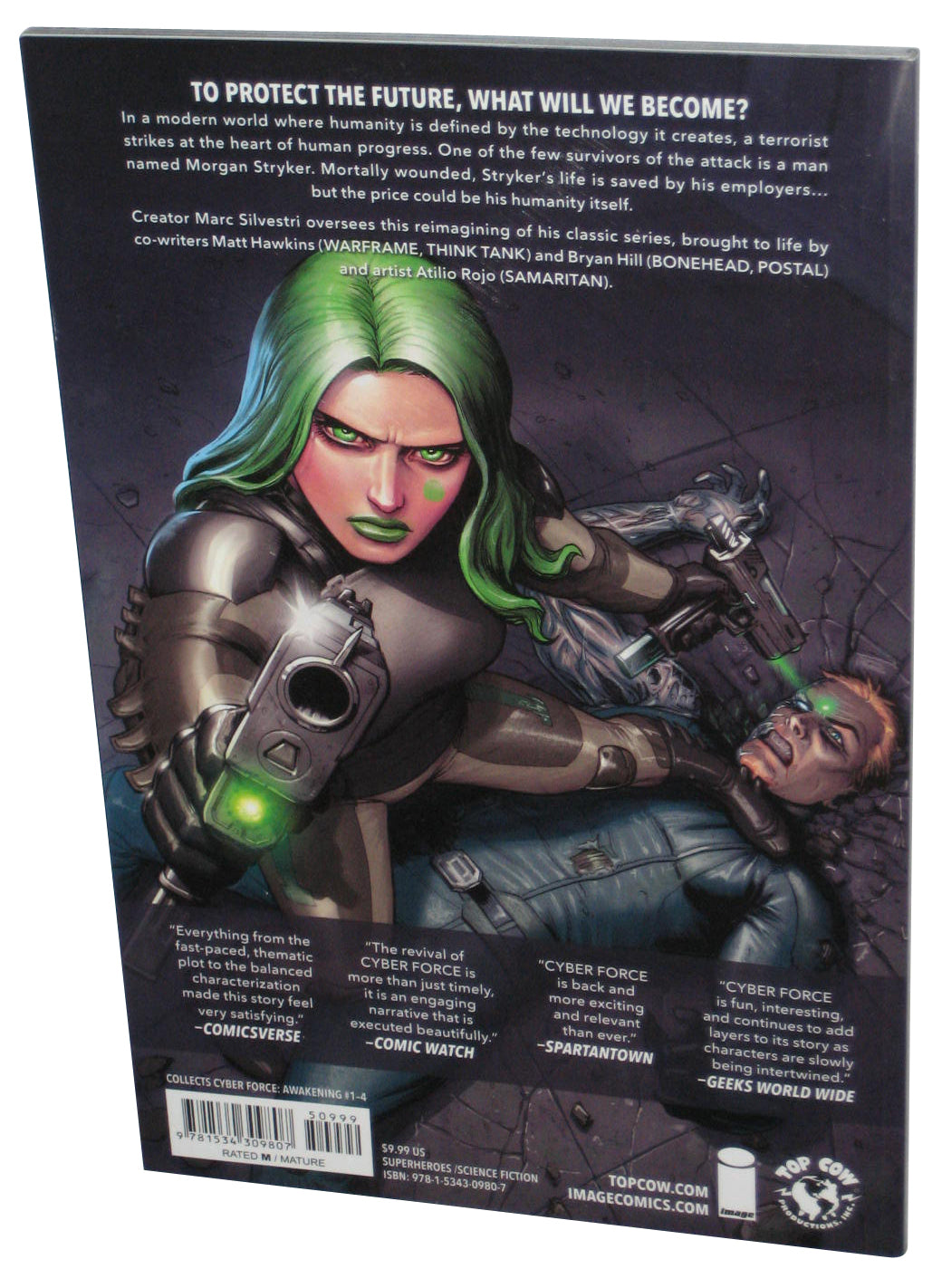 Cyber Force Awakening Vol. 1 (2018) Top Cow Image Comics Paperback Book