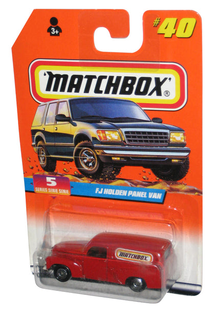 Matchbox Series 5 (1997) Mattel FJ Holden Panel Van Red Toy #40