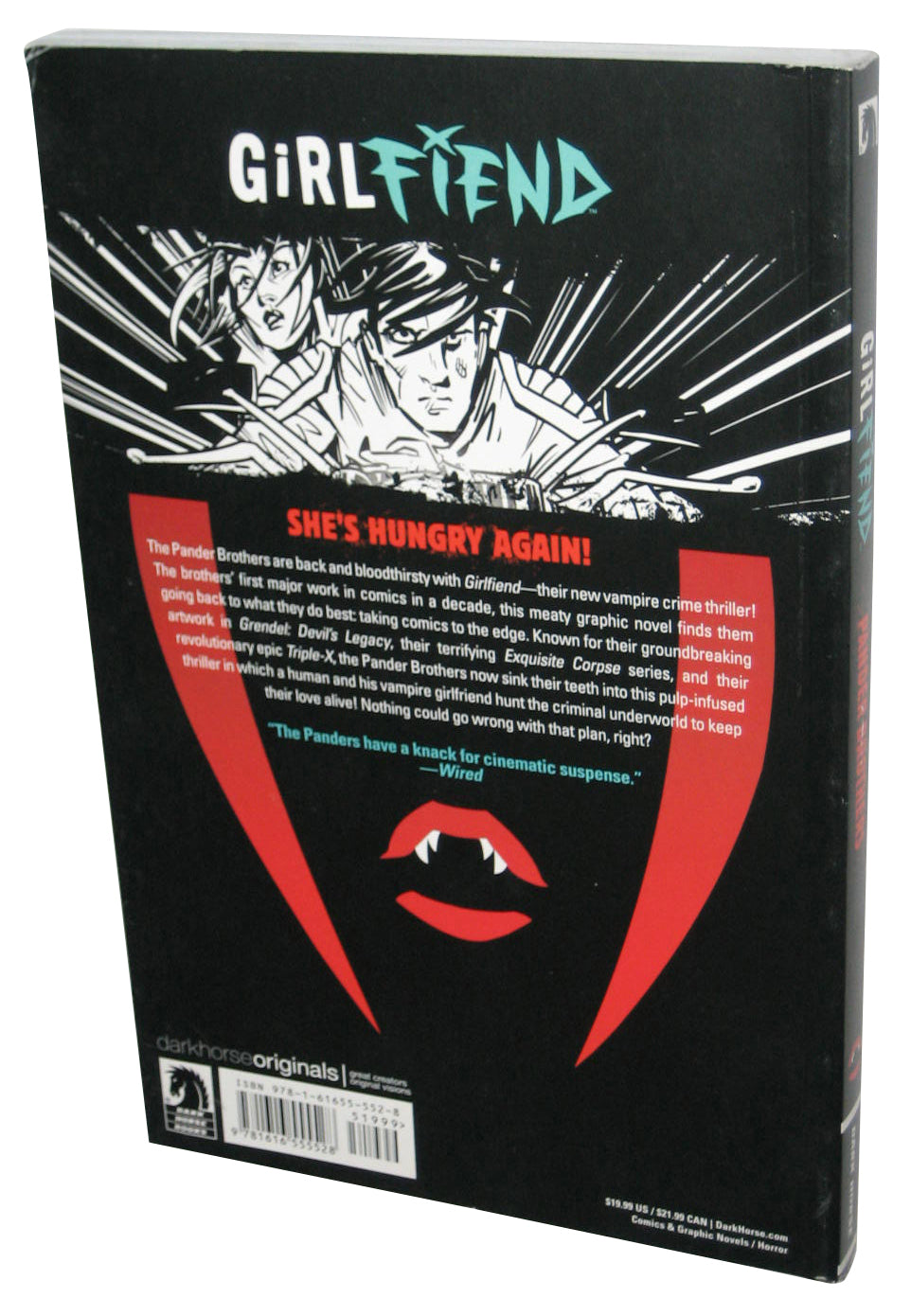 Girlfiend (2015) Dark Horse Paperback Book