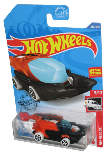 Hot Wheels HW Rescue 9/10 (2017) Orange & Black Sky Boat Toy Car 230/250