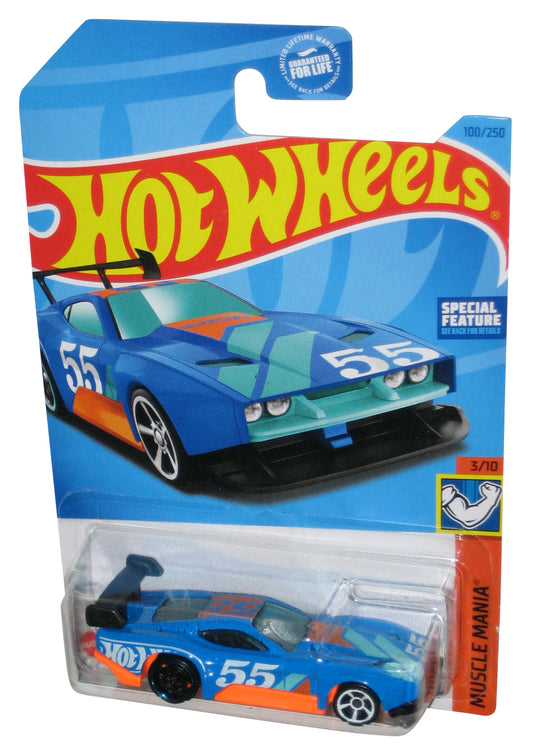 Hot Wheels Muscle Mania 3/10 (2021) Blue Count Muscula Toy Car 100/250