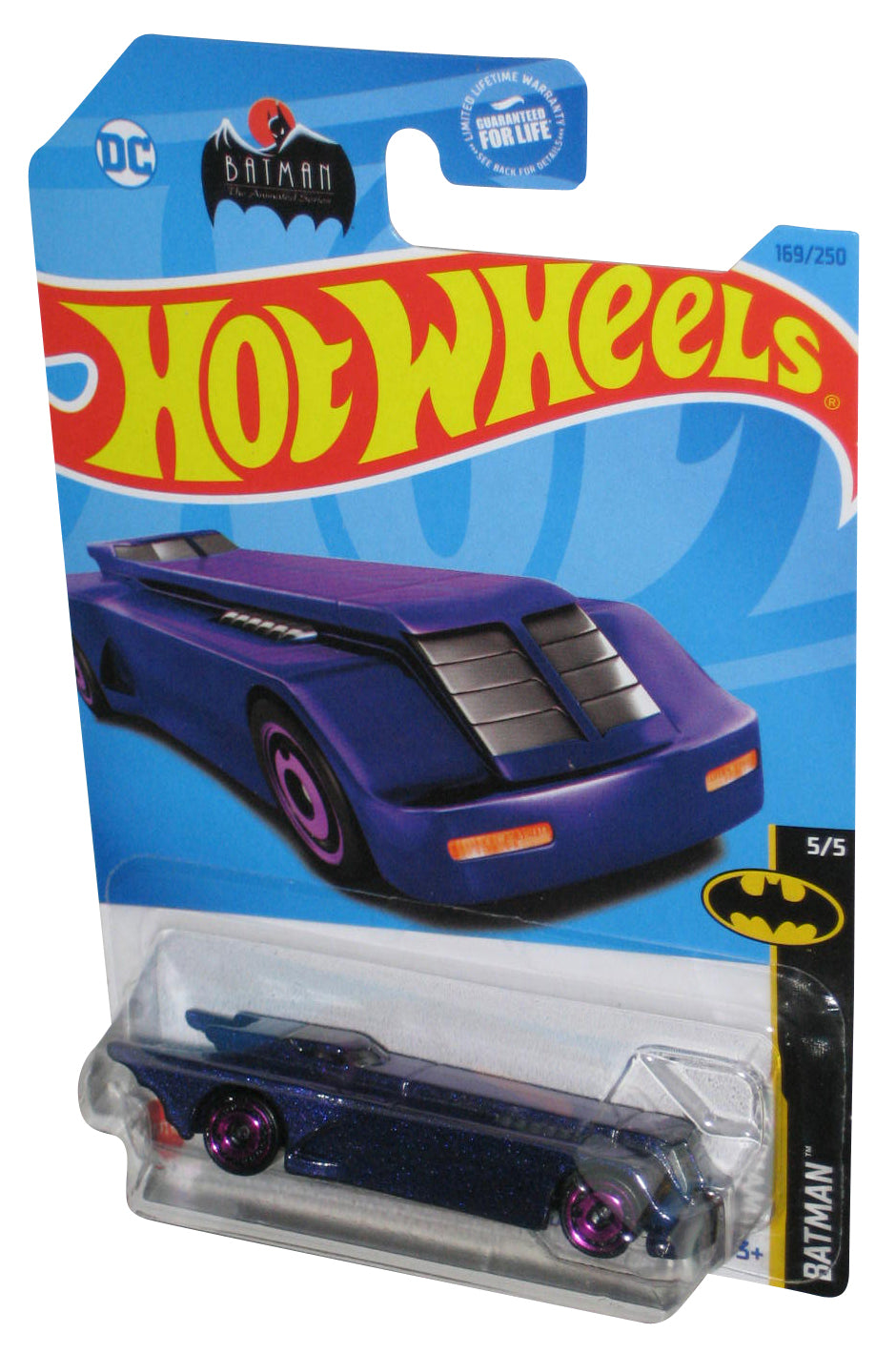 Hot Wheels Batman The Animated Series (2021) Purple Toy Car 169/250