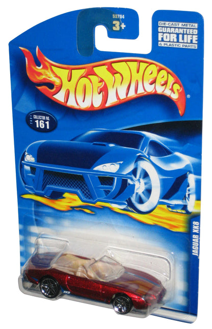 Hot Wheels Jaguar XK8 (2001) Red Collector Toy Car #161