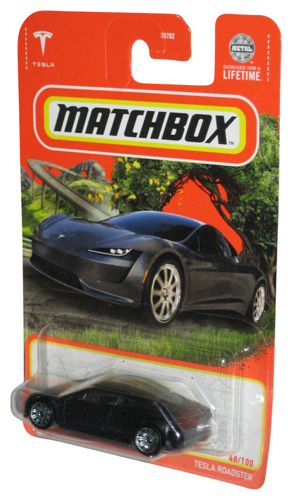Matchbox Tesla Roadster (2023) Mattel Black Toy Car 48/100