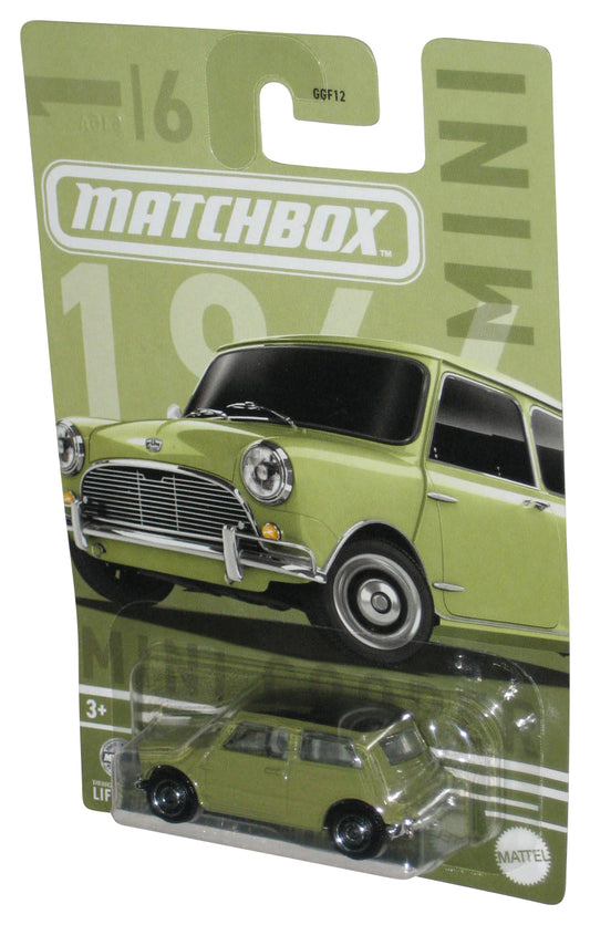 Matchbox 1964 Austin Mini Cooper Green (2023) Mattel Toy Car 1/6