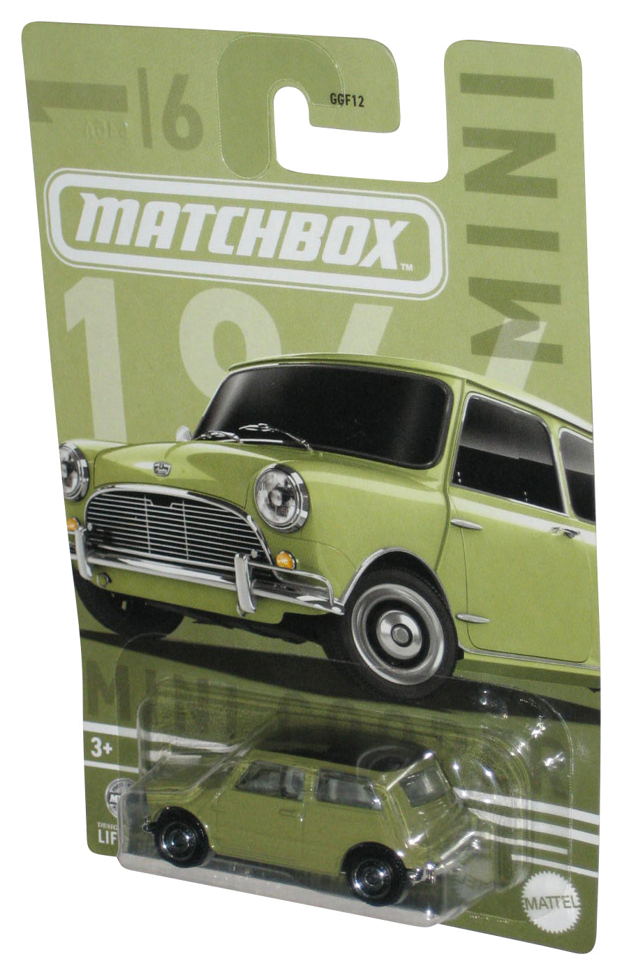 Matchbox 1964 Austin Mini Cooper Green (2023) Mattel Toy Car 1/6