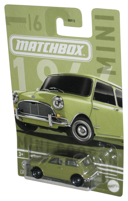 Matchbox 1964 Austin Mini Cooper Green (2023) Mattel Toy Car 1/6