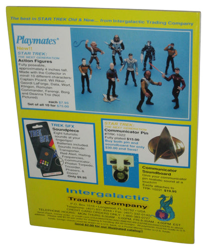 Starlog Presents Star Trek The Next Generation Makeup FX Journal (1992) Magazine Book