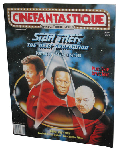 Star Trek Next Generation Cinefantastique Special Double-Issue October 1993 Magazine Book