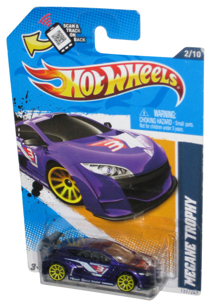 Hot Wheels HW All Stars '12 Purple Megane Trophy Toy Car 122/247