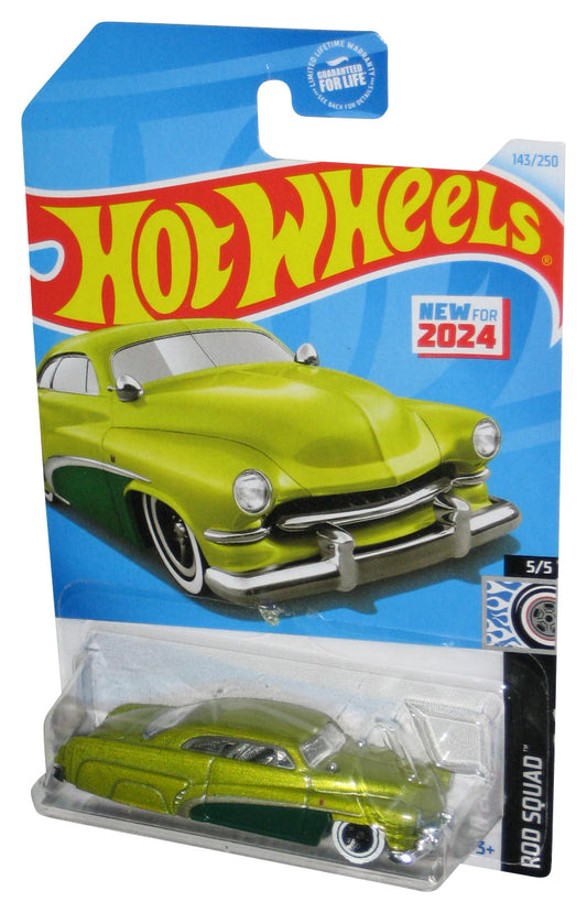 Hot Wheels Rod Squad 5/5 (2024) Green Hirohata Merc Toy Car 143/250